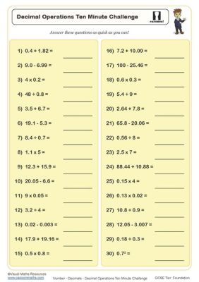  Operation: Math! – A Desafio Numérico para Jovens Mentes Brilhantes